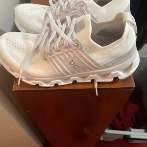 On cloud shoes
